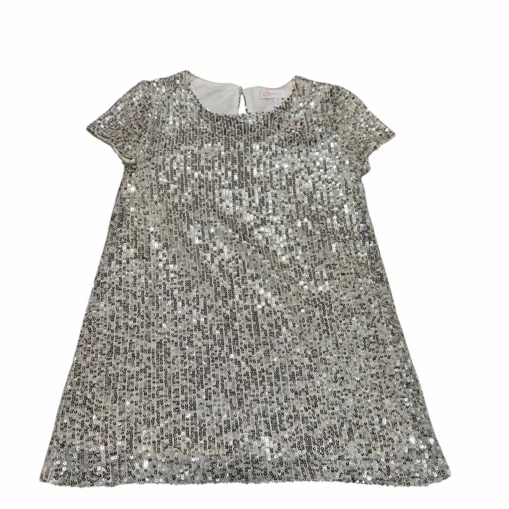 GB Girls Little Girls Metallic Sequin‎ Sparkle Party Dress | Size 3T